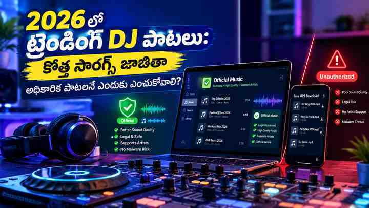 అధికారిక పాటలనే ఎందుకు ఎంచుకోవాలి?