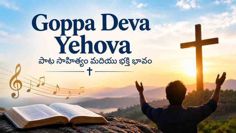 Goppa Deva Yehova పాట సాహిత్యం మరియు భక్తి భావం